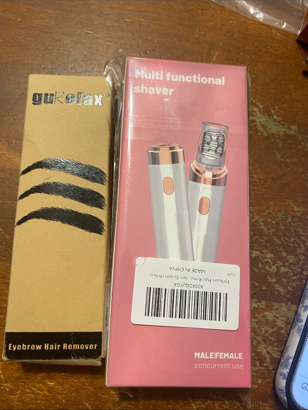 Bundle—Multifunctional Shaver and a guRelax Eyebrow Hair Remover